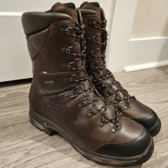 Zamberlan Hunter Pro EVO GTX Insulated 11" Hunting Boots - Size 9H - Brown - Picture 1 of 12